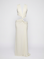 white evening gown 