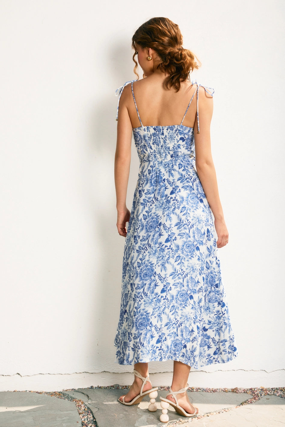 Empire Sweetheart Tiered Midi Dress